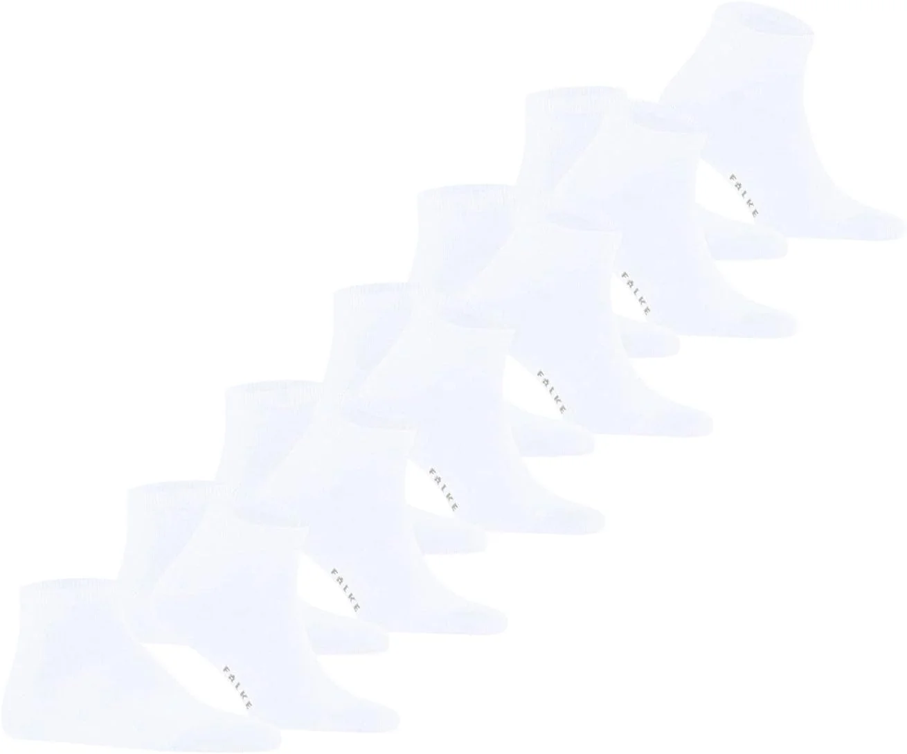 جوراب مچی مردانه فالکه، بسته 6 عددی، نخی، ساده، 6 جفت