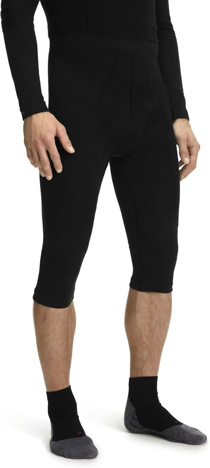 FALKE شلوارک بیس لایر پشمی مردانه مدل Standard Wool Tech. 3/4 M Ti