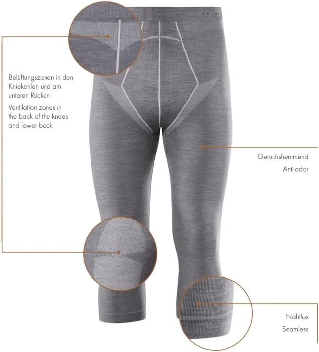 زیرشلواری مردانه پشم تک، تنفسی و خشک‌شونده سریع