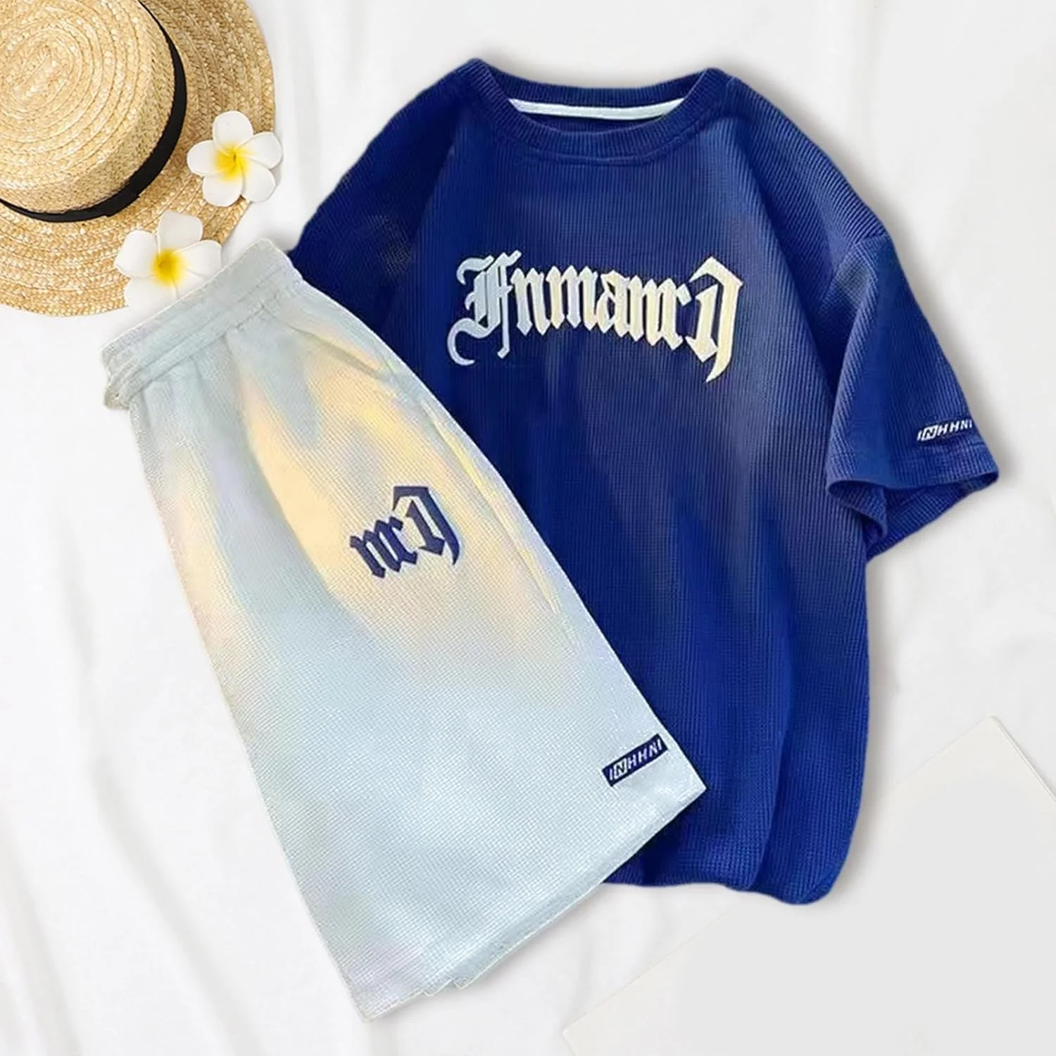 ست تیشرت و شلوارک مردانه یقه گرد ست تیشرت و شلوارک مردانه یقه گرد