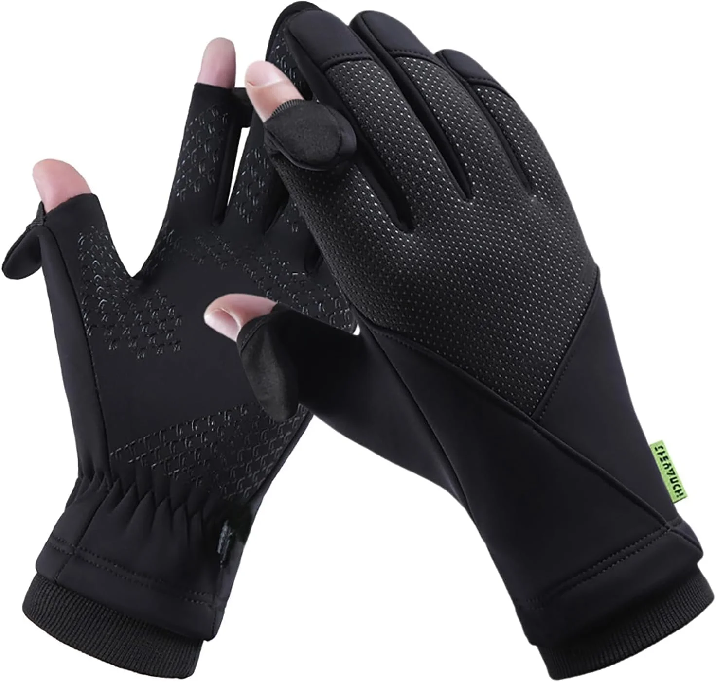 دستکش های زمستانی KASTWAVE برای ورزش های فضای باز، ضد آب و ضد باد، آستر حرارتی گرم، صفحه لمسی، دستکش های دویدن برای رانندگی/دوچرخه سواری/دویدن/پیاده روی، زنانه و مردانه