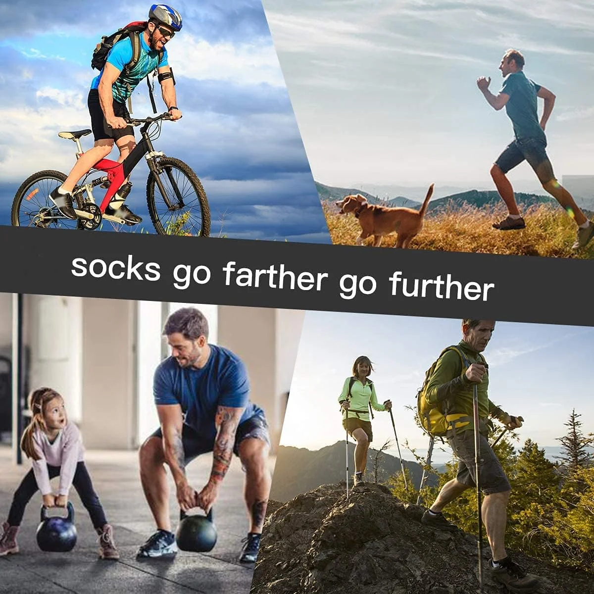 جوراب مچی مردانه کاست ویو، جوراب ورزشی ساق کوتاه مردانه، جوراب ورزشی راحت و بالشتک دار، تنفسی، ساق کوتاه (6 جفت، سفید)