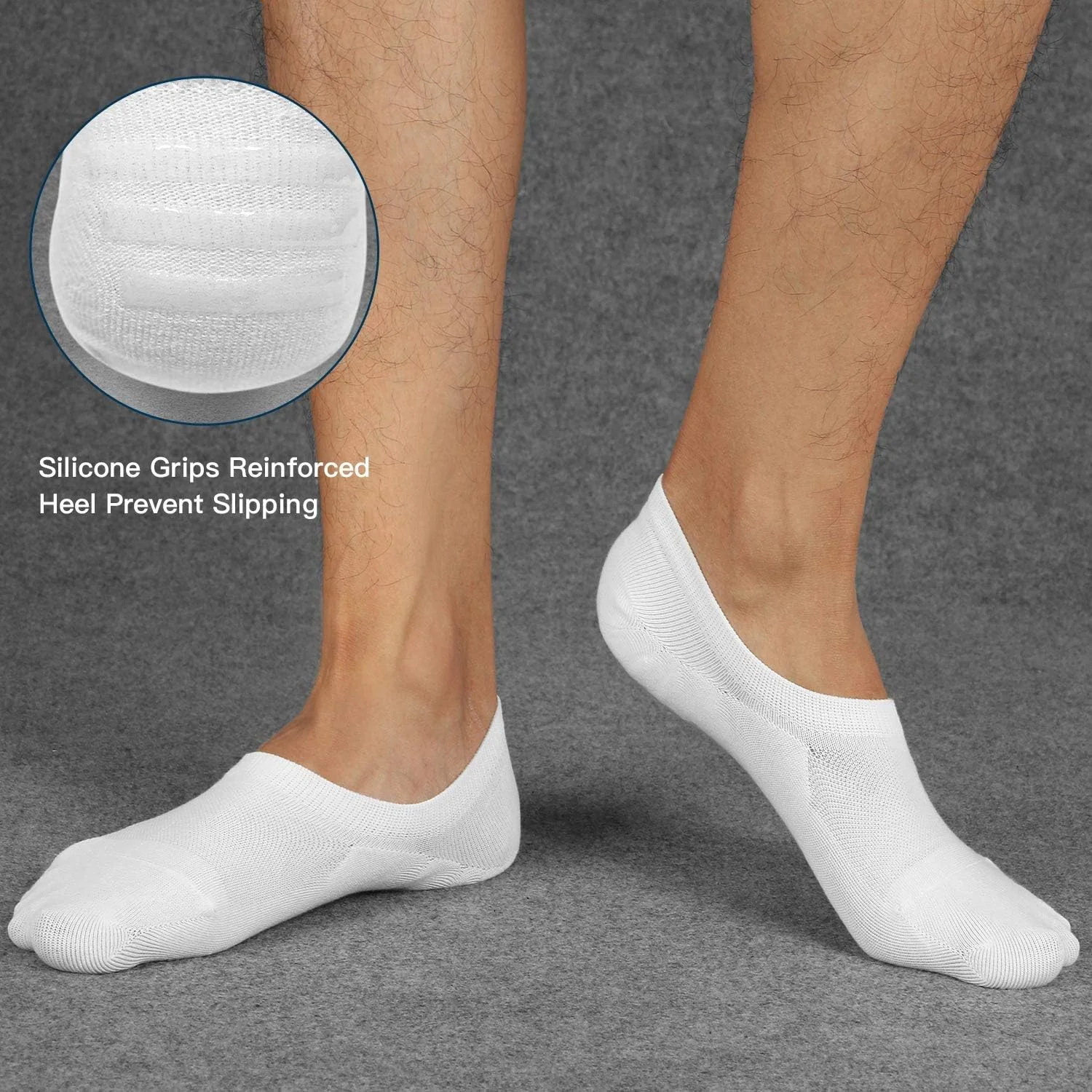 جوراب کالج مردانه، ضد لغزش، نخی، ساق کوتاه، نامرئی، روزمره، 6 جفت جوراب کالج مردانه، ضد لغزش، نخی، ساق کوتاه، نامرئی، روزمره، 6 جفت