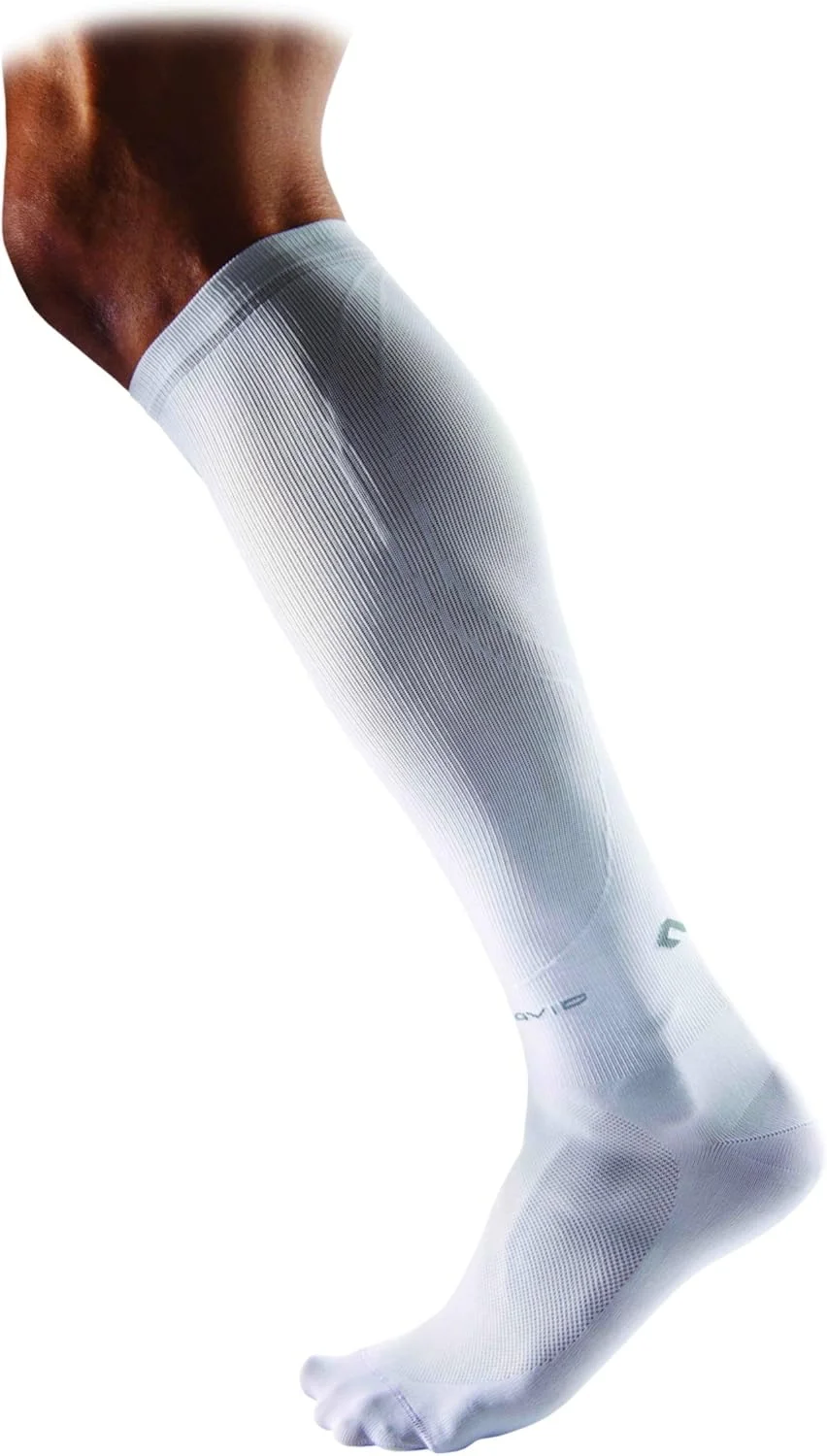 جوراب ساق بلند فشاری ریکاوری مک‌دیوید سفید سایز: VI