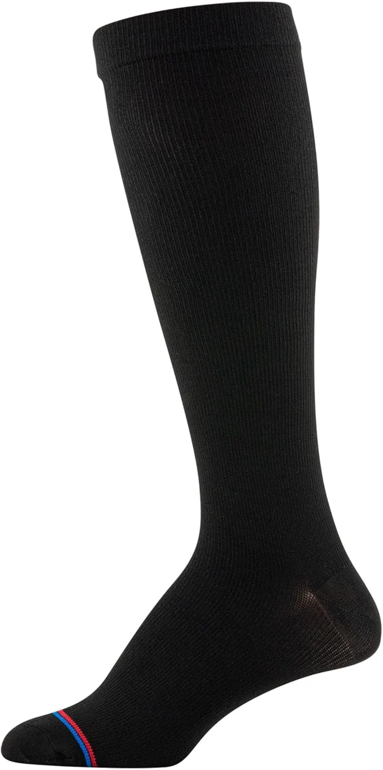 جوراب ساق بلند مردانه مدی پدز، بسته 4 عددی، با فشردگی ملایم جوراب ساق بلند مردانه مدی پدز، بسته 4 عددی، با فشردگی ملایم