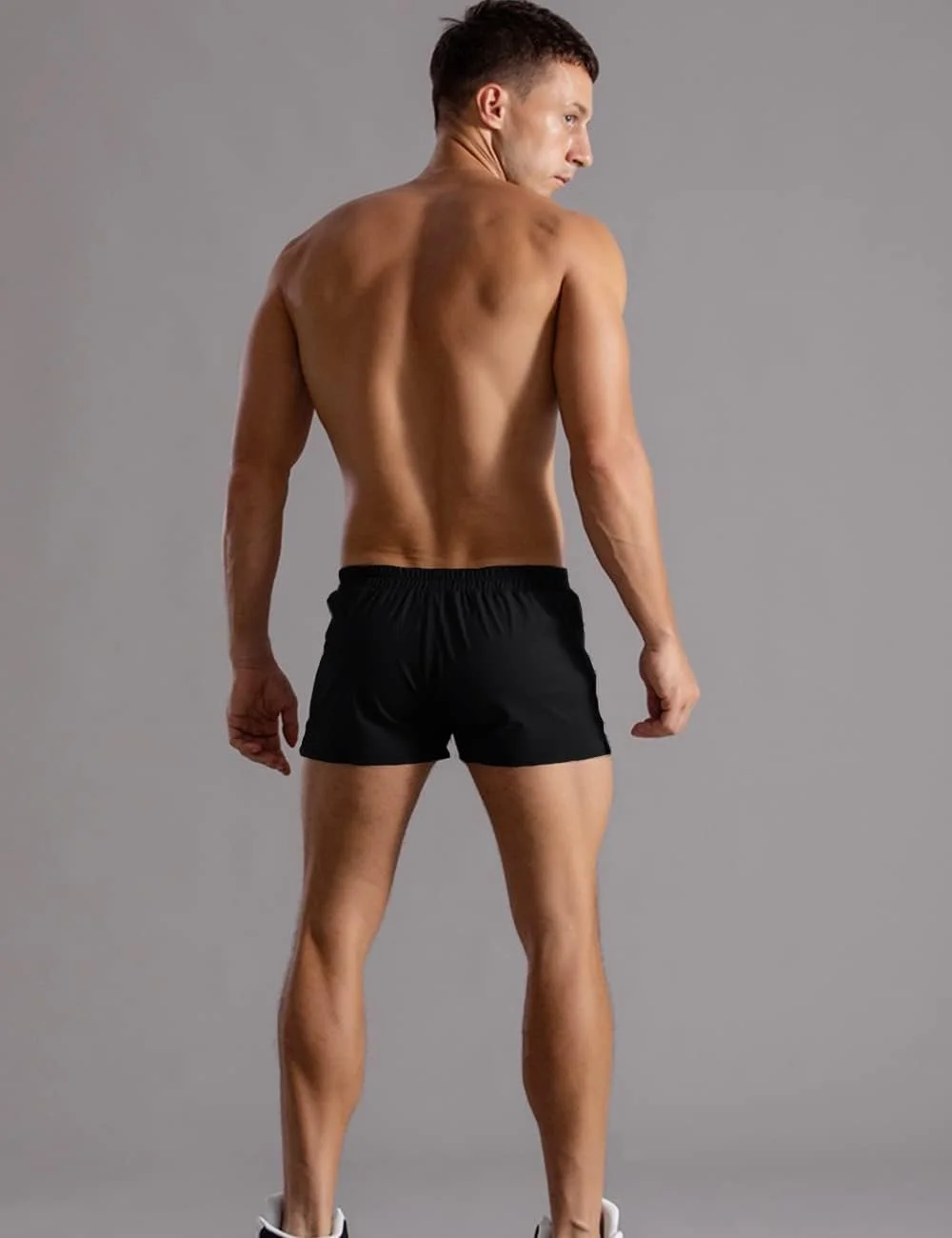 شلوارک ورزشی مردانه Muscle Alive مناسب باشگاه، بدنسازی و تمرین، شلوارک کتان 3 اینچی