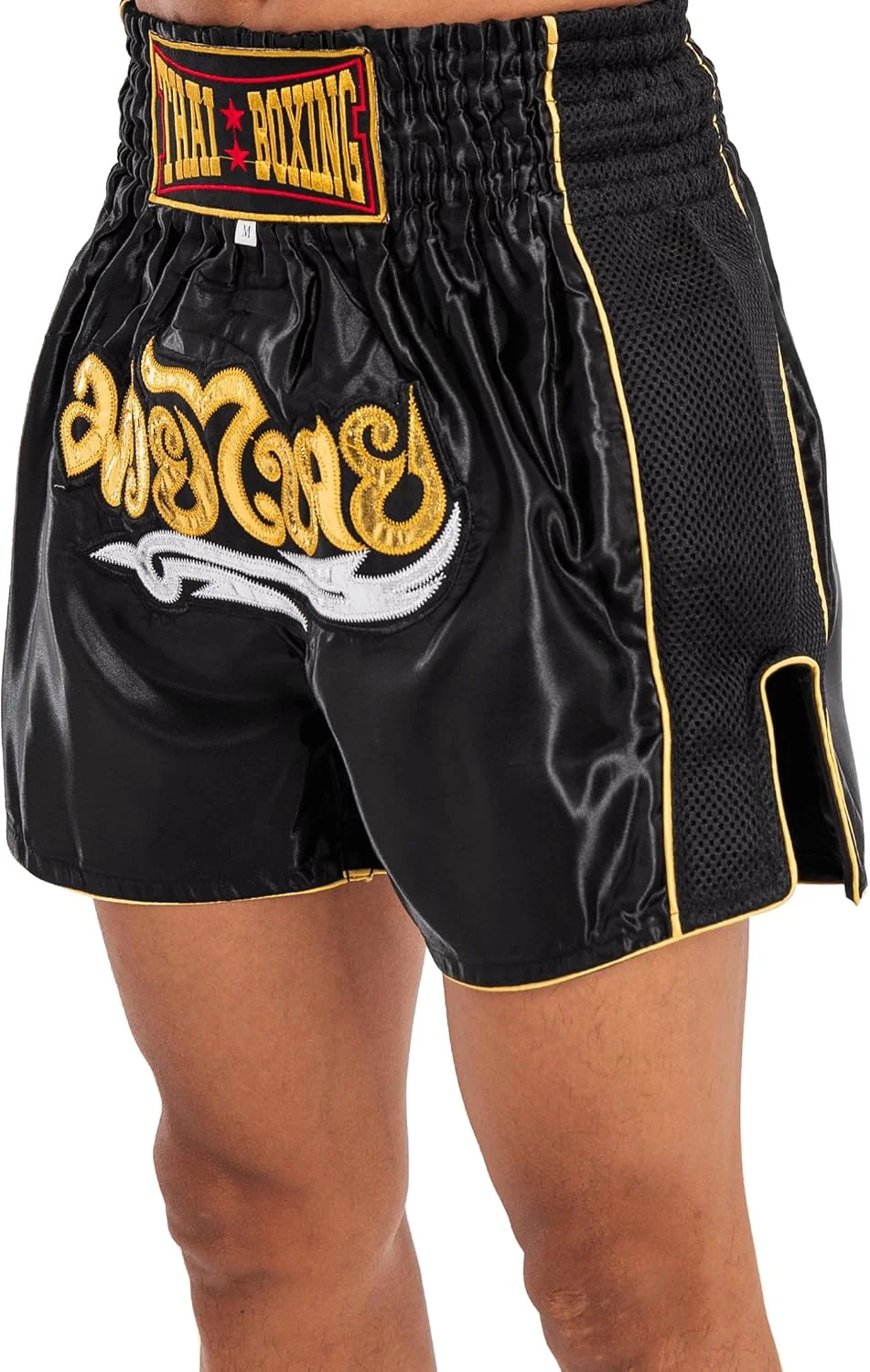 شورت موی تای مردانه و زنانه، برش باریک، شورت بوکس MMA، لباس تمرین کیک بوکسینگ، شورت هنرهای رزمی