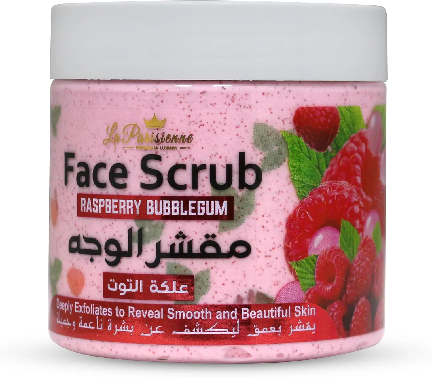 اسکراب صورت اکولایت+ لا پاریسین، لایه برداری عمیق، آشکار کننده پوستی صاف و زیبا، اسکراب لایه بردار، لایه بردار صورت، مرطوب کننده، پوست درخشان - (تمشک آدامس بادکنکی، 500 میلی لیتر) اسکراب صورت اکولایت+ لا پاریسین، لایه برداری عمیق، آشکار کننده پوستی صاف و زیبا، اسکراب لایه بردار، لایه بردار صورت، مرطوب کننده، پوست درخشان - (تمشک آدامس بادکنکی، 500 میلی لیتر)