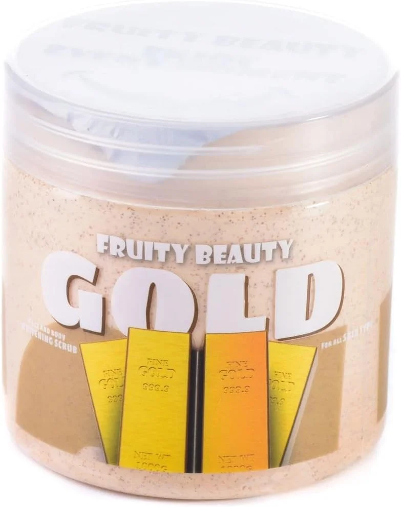 اسکراب صورت طلا | 500 میلی لیتر | اسکراب پاک کننده و لایه بردار عمیق، از بین برنده جوش های سرسیاه و لایه بردار صورت برای پوست سالم و صاف، عصاره های طبیعی برای مرطوب کننده - 500 میلی لیتر اسکراب صورت طلا | 500 میلی لیتر | اسکراب پاک کننده و لایه بردار عمیق، از بین برنده جوش های سرسیاه و لایه بردار صورت برای پوست سالم و صاف، عصاره های طبیعی برای مرطوب کننده - 500 میلی لیتر