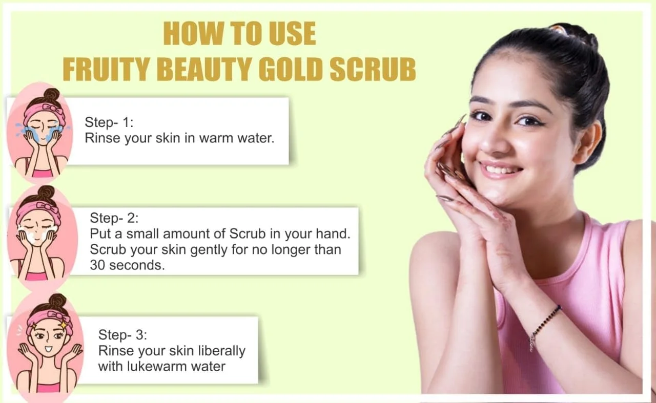 اسکراب صورت طلا | 500 میلی لیتر | اسکراب پاک کننده و لایه بردار عمیق، از بین برنده جوش های سرسیاه و لایه بردار صورت برای پوست سالم و صاف، عصاره های طبیعی برای مرطوب کننده - 500 میلی لیتر