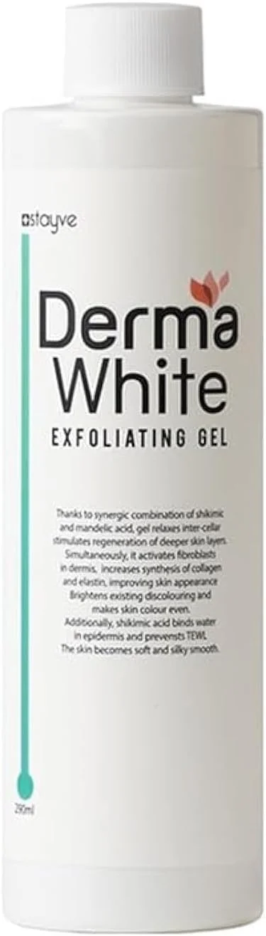 ژل لایه بردار صورت Stayve، لایه بردار ملایم غیر اسکراب برای لایه برداری و پاکسازی پوست صورت و بدن، آشکار کننده پوست درخشان و روشن 290 میلی لیتر