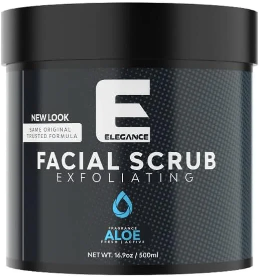 اسکراب لایه بردار صورت حاوی آلوئه ورا E Elegance، 500 میلی لیتر (آلوئه ورا)