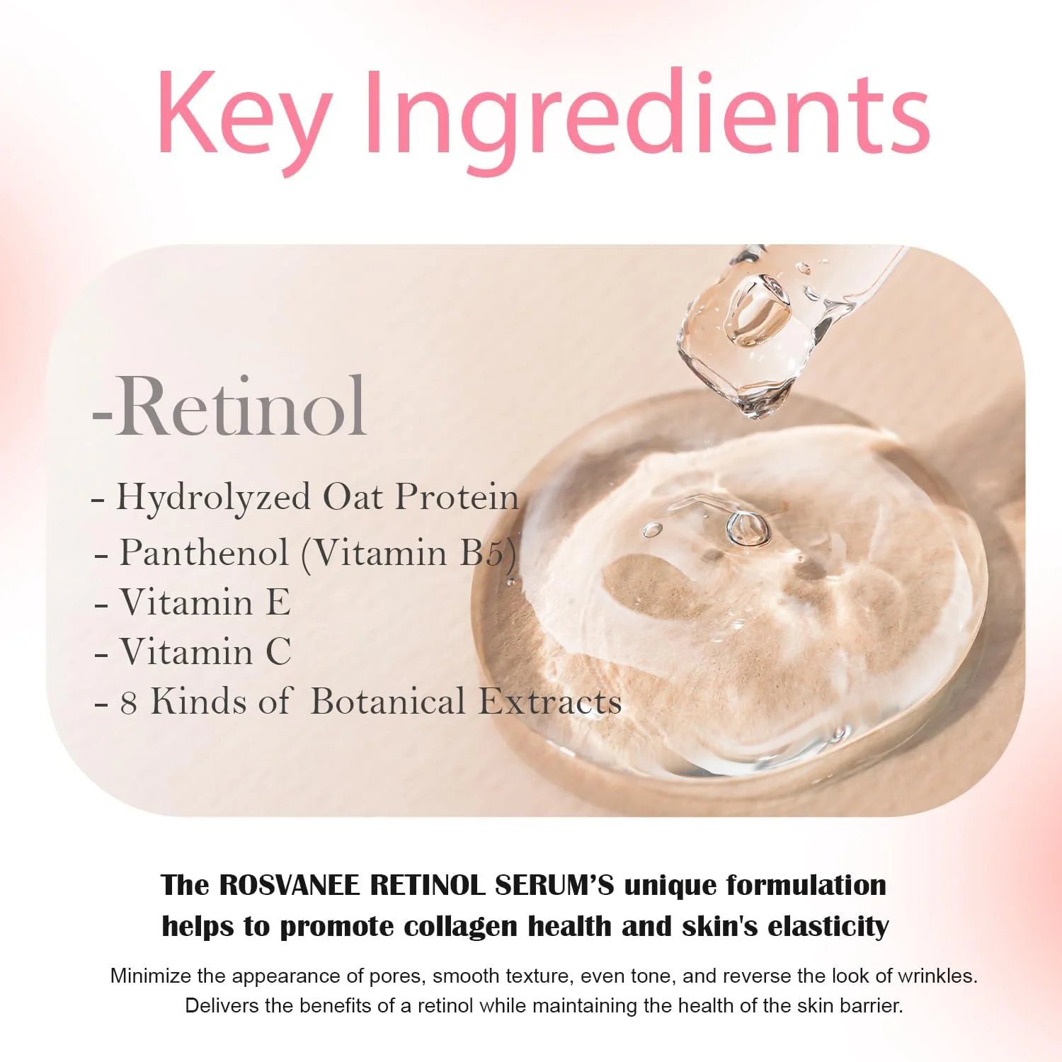 سرم رتینول برای صورت 60 میلی لیتر - قدرت بالا با 2.5% رتینول، اسید هیالورونیک، ویتامین C و E، سرم صورت ضد پیری برای ترمیم پوست، آکنه، جای زخم، لکه های تیره، خطوط ریز و چروک سرم رتینول برای صورت 60 میلی لیتر - قدرت بالا با 2.5% رتینول، اسید هیالورونیک، ویتامین C و E، سرم صورت ضد پیری برای ترمیم پوست، آکنه، جای زخم، لکه های تیره، خطوط ریز و چروک