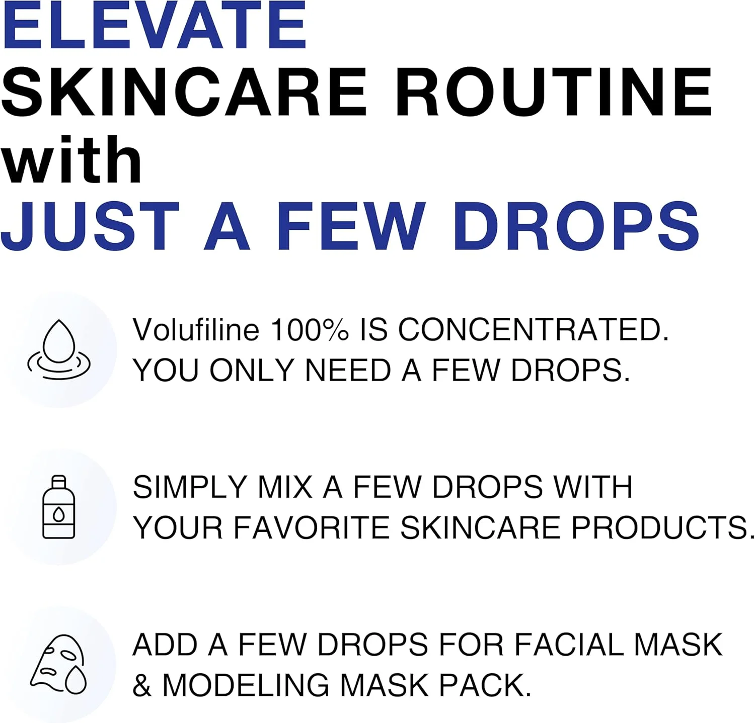 سرم کنسانتره والیوفیلین 100% خالص - راه حل سفت کننده پوست و از نظر بالینی ثابت شده | ضد چروک، تقویت کننده خطوط صورت، افزایش کلاژن برای پوست بالغ و افتاده، مراقبت از پوست کره ای