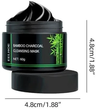 ماسک صورت ورقه ای ALMEKAQUZ، ماسک صورت زغالی برای پاک کننده جوش های سرسیاه، پاک کننده منافذ، ماسک پاک کننده جوش سرسیاه برای بینی، مراقبت از پوست، ماسک های صورت لایه بردار برای پاکسازی عمیق، 120 گرم