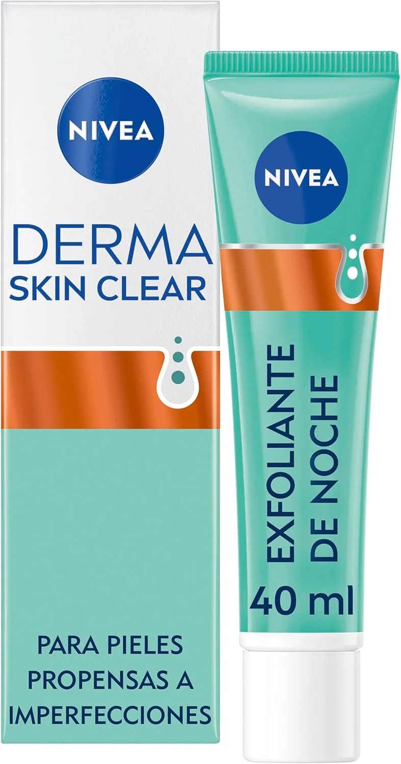 اسکراب لایه بردار شب نیوآ Derma حاوی سالیسیلیک و گلیکولیک اسید 40 میلی لیتر