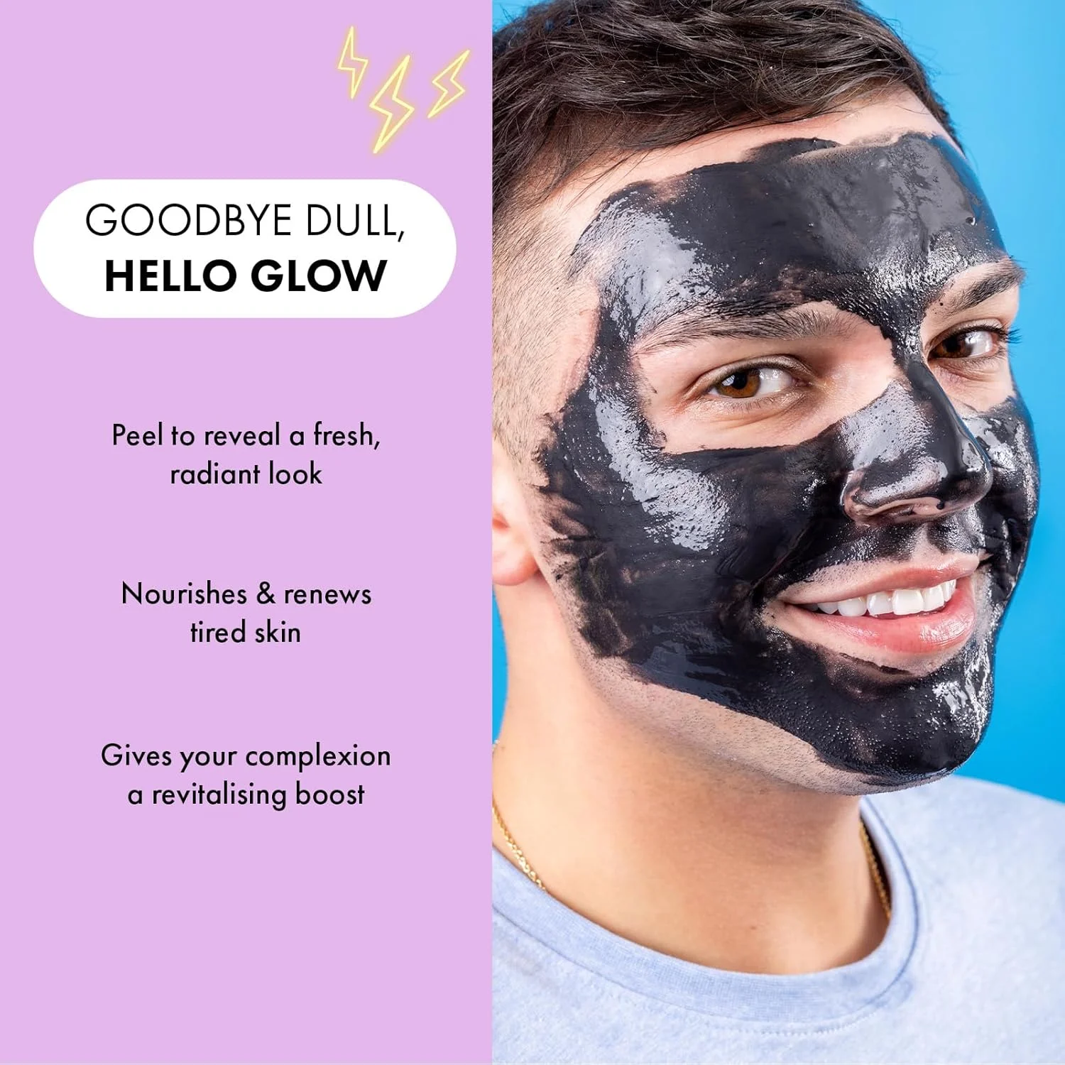 ماسک صورت لایه بردار خاک رس و زغال چوب سونث هیون با باکوچیول - تعادل مجدد پوست - مناسب انواع پوست