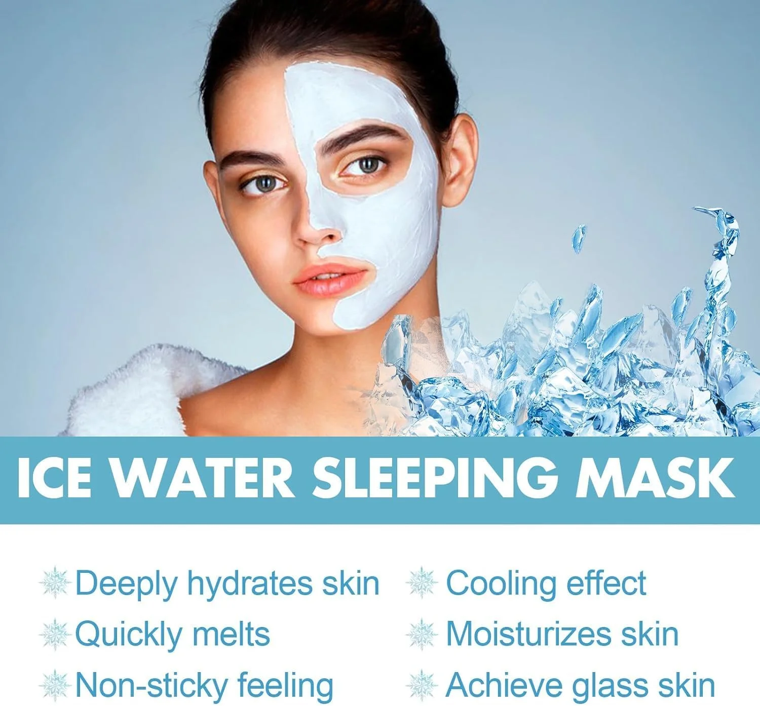 بسته 2 عددی ماسک صورت خاک رسی ویتامین E با اسید هیالورونیک، ماسک خاک رس، مرطوب کننده و مغذی، پاک کننده عمیق منافذ و کاهش دهنده آکنه و جوش های سرسیاه بسته 2 عددی ماسک صورت خاک رسی ویتامین E با اسید هیالورونیک، ماسک خاک رس، مرطوب کننده و مغذی، پاک کننده عمیق منافذ و کاهش دهنده آکنه و جوش های سرسیاه