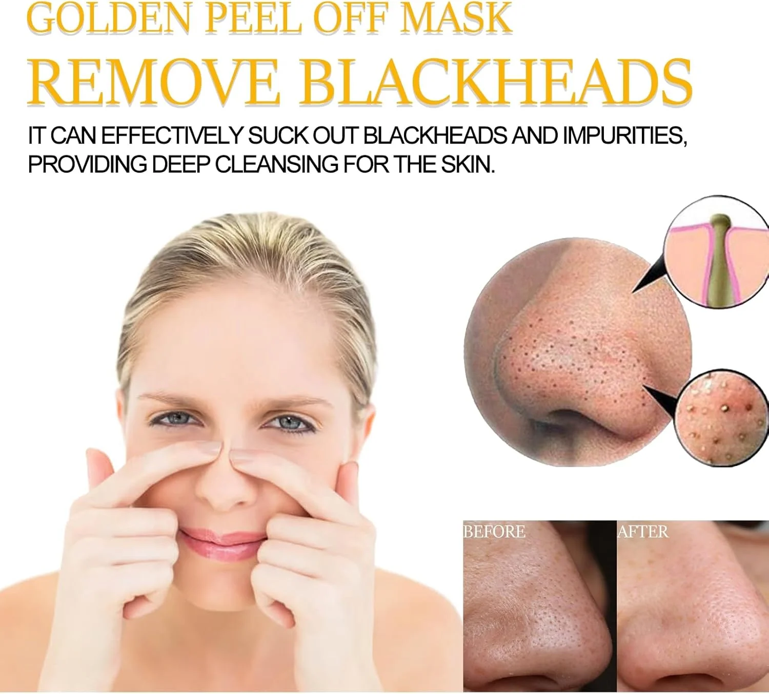 ماسک طلایی لایه بردار 80 گرمی، پاک کننده عمیق جوش های سرسیاه و سرسفید، سفت کننده و جوان کننده پوست، بافت صاف و ابریشمی، سم زدایی پوست، ضد پیری، تجربه مراقبت از پوست مانند اسپا ماسک طلایی لایه بردار 80 گرمی، پاک کننده عمیق جوش های سرسیاه و سرسفید، سفت کننده و جوان کننده پوست، بافت صاف و ابریشمی، سم زدایی پوست، ضد پیری، تجربه مراقبت از پوست مانند اسپا