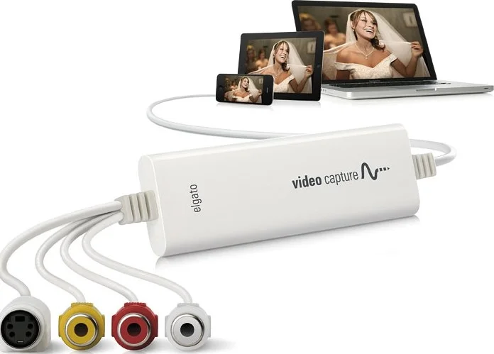 الگاتو کپچر ویدیو، کپچر ویدیو از دستگاه ضبط ویدیو، دوربین فیلمبرداری یا ویدیوی آنالوگ | 1VC108601001 الگاتو کپچر ویدیو، کپچر ویدیو از دستگاه ضبط ویدیو، دوربین فیلمبرداری یا ویدیوی آنالوگ | 1VC108601001