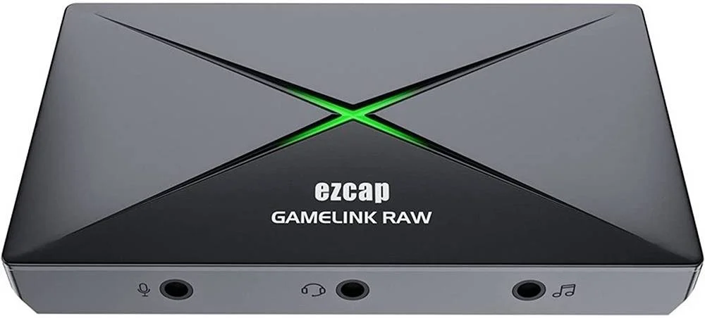 دستگاه ضبط ویدیو Ezcap333 GAMELINK 4K HD با پورت Type-C USB3.0، کیفیت 2160p 30fps، مناسب استریم زنده، دارای ورودی میکروفون و خروجی هدفون، 2 پورت HDMI / 1 پورت USB Type C، رنگ مشکی | Ezcap333 دستگاه ضبط ویدیو Ezcap333 GAMELINK 4K HD با پورت Type-C USB3.0، کیفیت 2160p 30fps، مناسب استریم زنده، دارای ورودی میکروفون و خروجی هدفون، 2 پورت HDMI / 1 پورت USB Type C، رنگ مشکی | Ezcap333