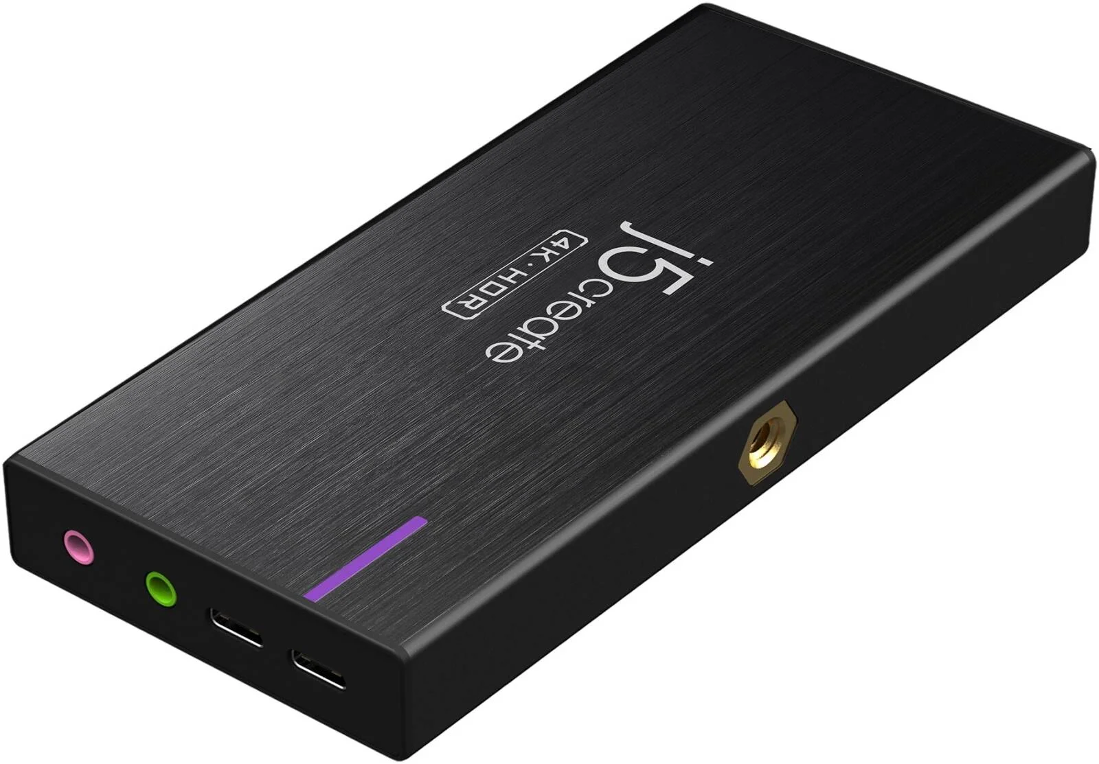 ایستگاه ضبط بازی 4K جی 5 کریت، کانکتور میزبان USB-C 3.2 مادگی، ورودی خروجی HDMI، ورودی خروجی AUX 3.5 میلیمتری، ضبط تا 4K@30 + عبور 4K@60، توان 60 وات از طریق USB-C PD، مشکی | JVA14 ایستگاه ضبط بازی 4K جی 5 کریت، کانکتور میزبان USB-C 3.2 مادگی، ورودی خروجی HDMI، ورودی خروجی AUX 3.5 میلیمتری، ضبط تا 4K@30 + عبور 4K@60، توان 60 وات از طریق USB-C PD، مشکی | JVA14