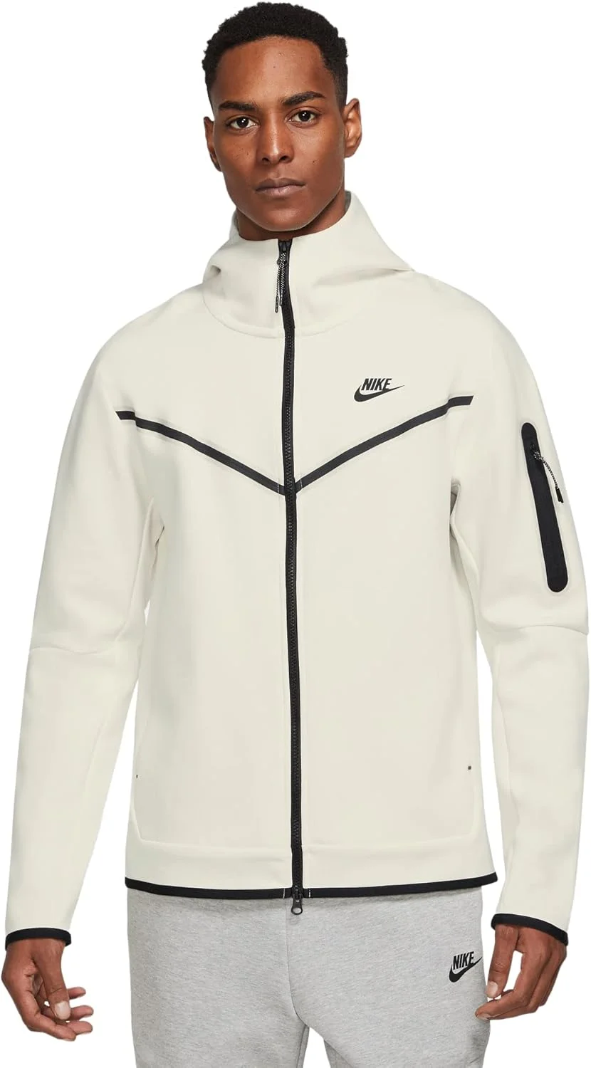 تاپ زیپ‌دار کلاه دار مردانه نایکی Sportswear Tech Fleece
