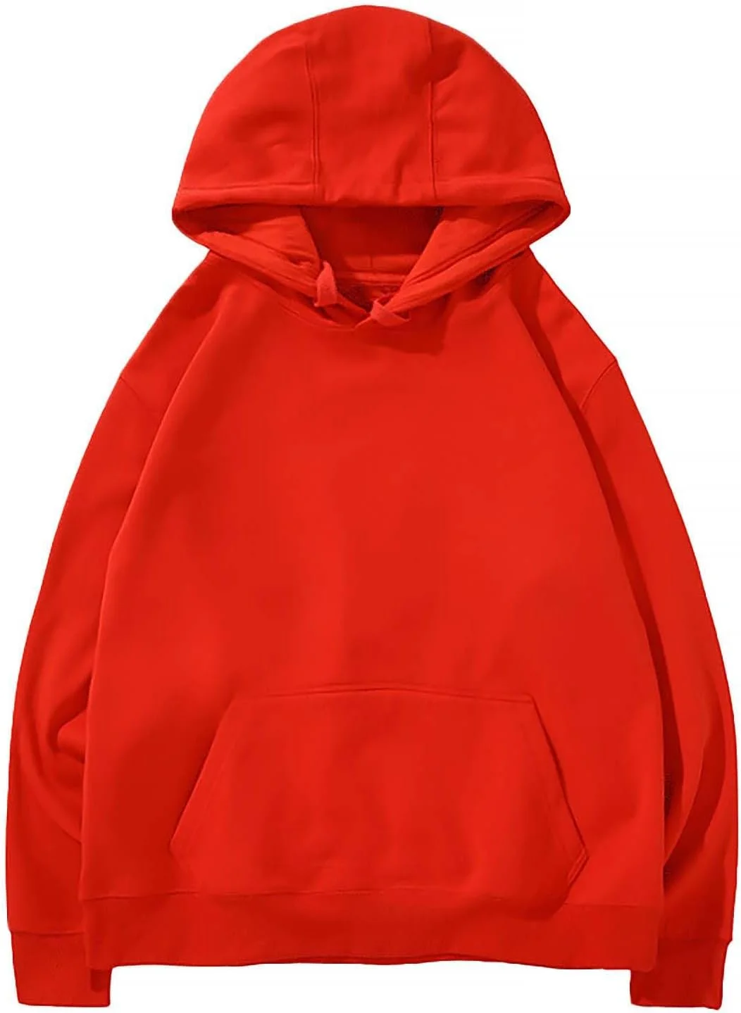 هودی مردانه پولیور. هودی ساده مردانه پنبه ای نرم ورزشی (قرمز B، XXXL)