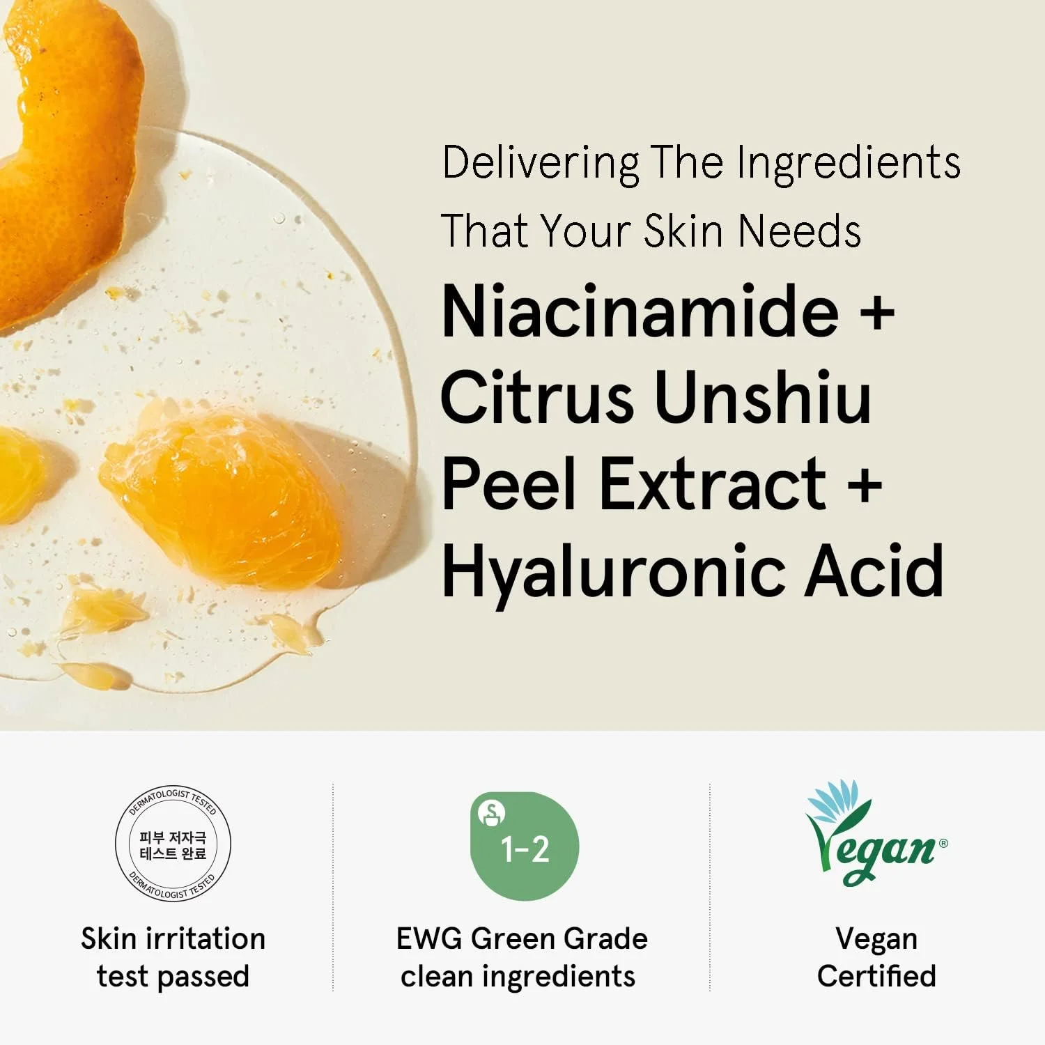 سرم نارنگی وان تینگ ۸۰ میلی لیتر | آمپول آبرسان و روشن کننده صورت حاوی ویتامین C و هیالورونیک اسید | مناسب انواع پوست | وگان، مراقبت پوست کره ای