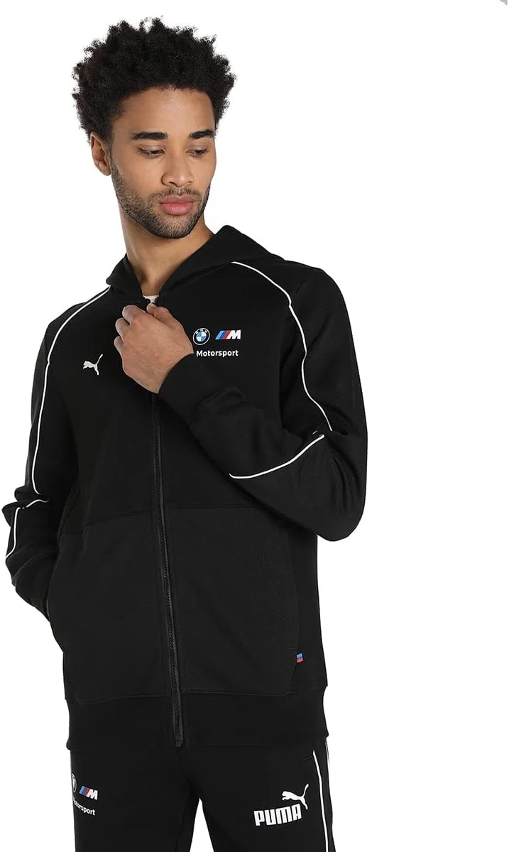 ژاکت سویشرت کلاه دار مردانه پوما بی ام و موتوراسپورت