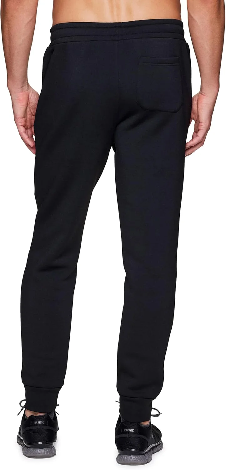 شلوار جاگر پشمی مردانه آر بی ایکس، شلوار گرمکن پشمی مردانه، شلوار ورزشی مچ دار ترکیبی پنبه ای با جیب های زیپ دار