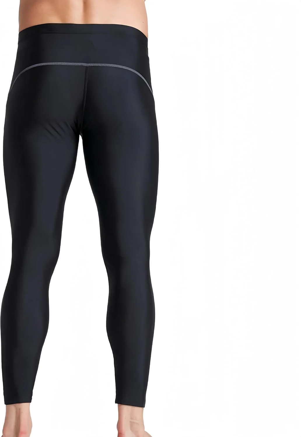 لگینگ موج‌سواری مردانه پلی‌استر با محافظت UPF 50+، شلوار شنا با محافظت در برابر آفتاب