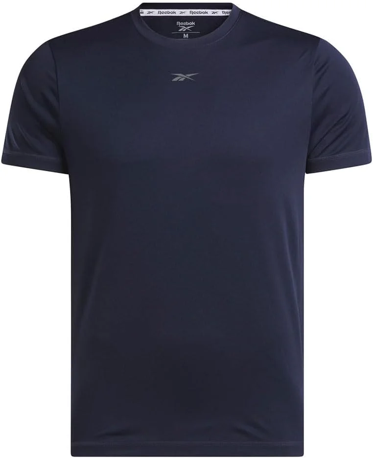 تی شرت آستین کوتاه مردانه ریباک مدل Id Train Ss Tech Tee