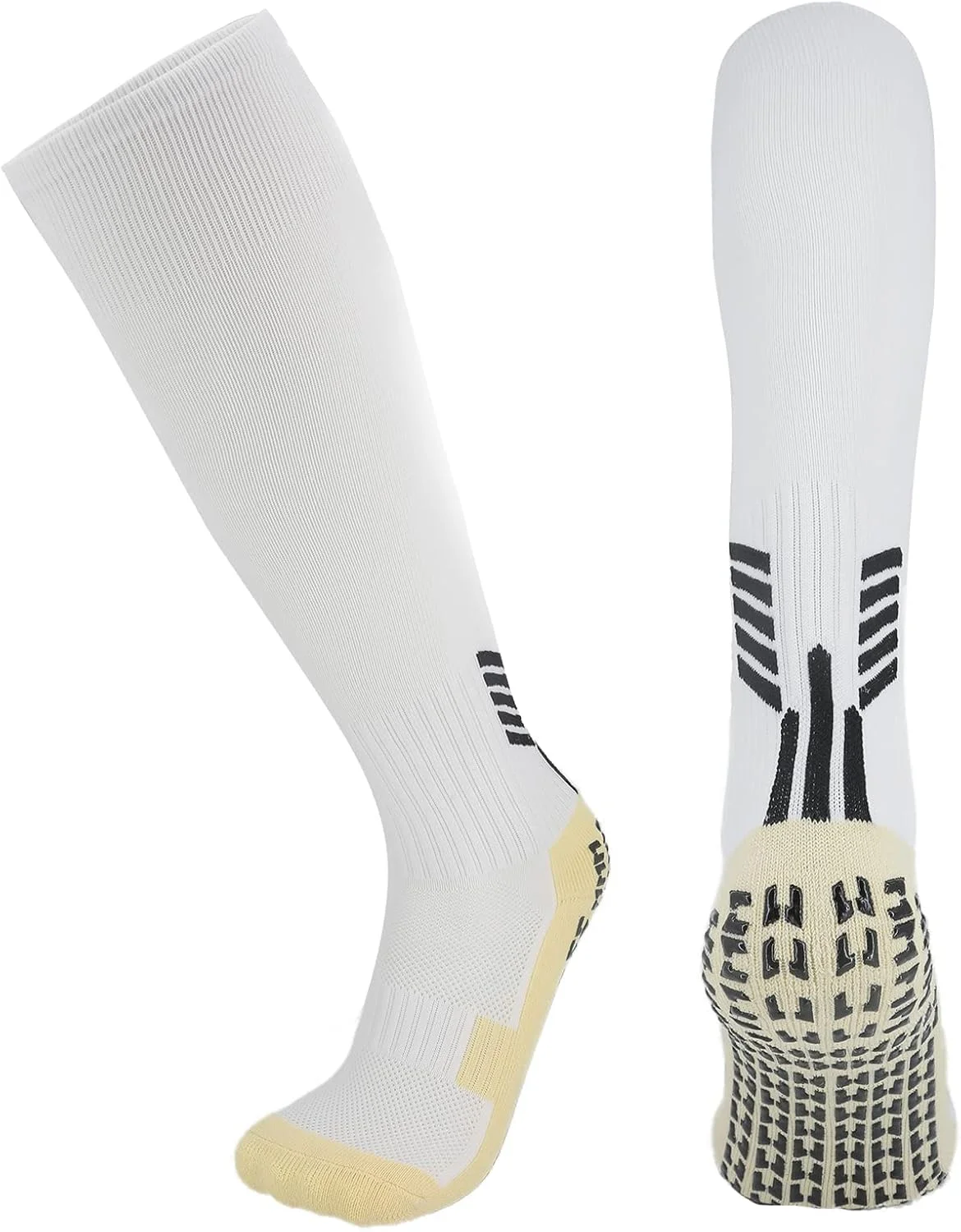 جوراب های ورزشی ضد لغزش با پدهای چسبنده برای فوتبال و بسکتبال، جوراب های ورزشی و تمرینی با چسبندگی بالا، مناسب برای آقایان و بانوان - جوراب های بیمارستانی ضد لغزش