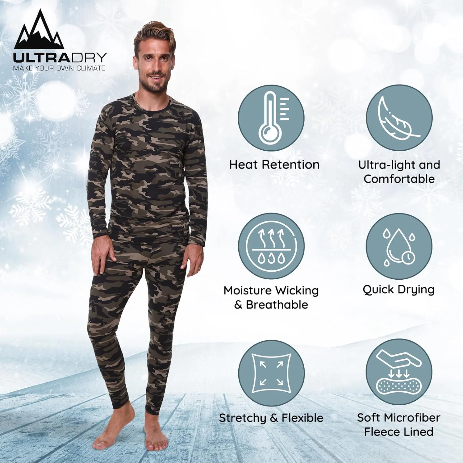 لباس زیر مردانه لایه پایه 5015 Ultra Dry