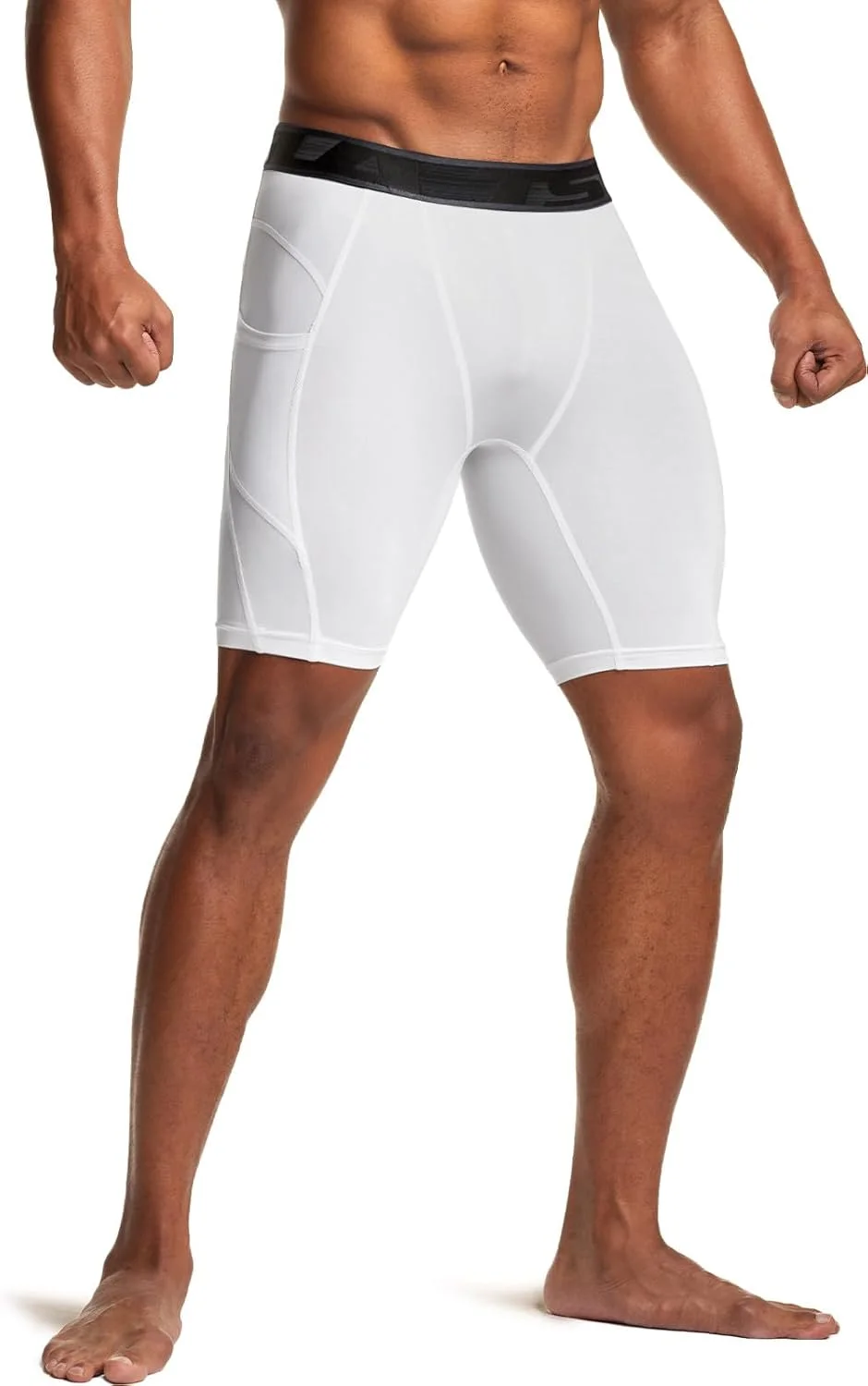 شورت ورزشی مردانه تی‌اس‌ال‌ای، بسته‌های ۱ یا ۳ عددی، شورت فشاری ورزشی، تایت‌های خنک و خشک مناسب دویدن و فعالیت