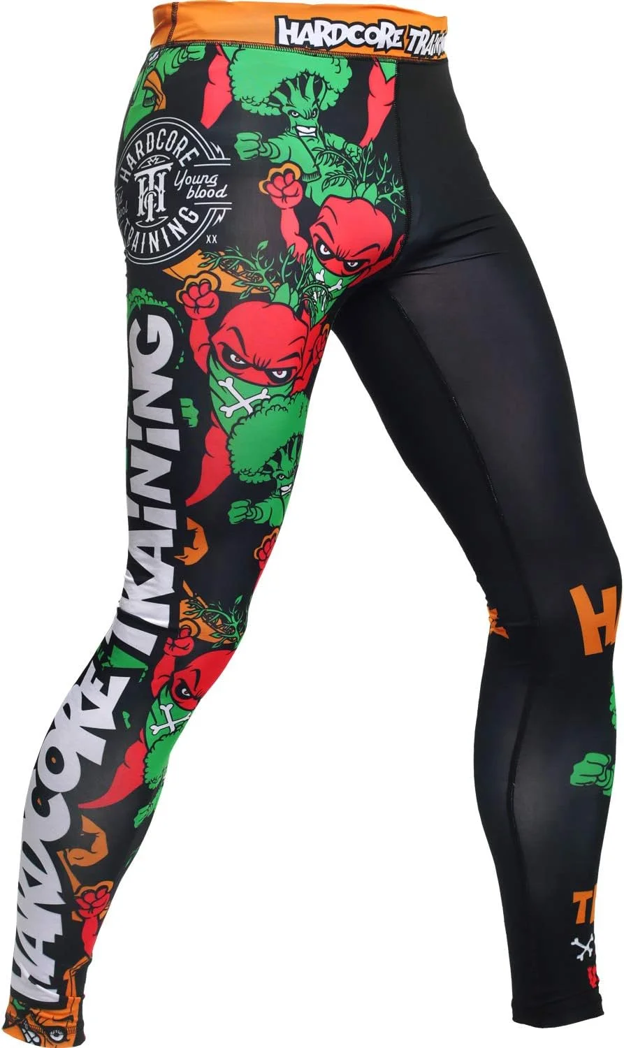 شلوار فشاری مردانه مخصوص تمرینات سخت، لباس ورزشی، مناسب ورزش های رزمی، MMA، BJJ، مدل No Gi