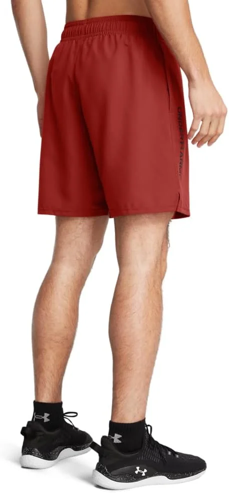 شلوارک مردانه بافته شده آندر آرمور با لوگو (تک عددی)