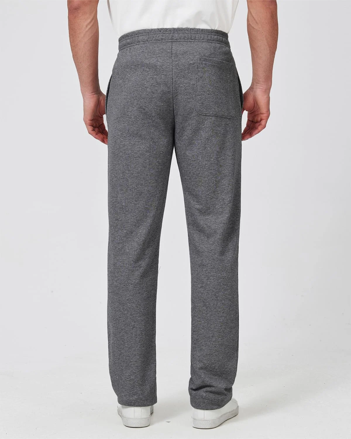 شلوار گرمکن مردانه زیلیو با جیب، مناسب افراد قد بلند بالای 185 سانتیمتر، مدل دمپا باز، شلوار ورزشی پاچه پهن برای مردان قد بلند