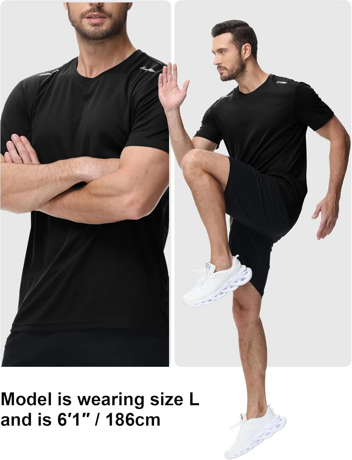 تی شرت مردانه 3 عددی مناسب باشگاه و تمرین، تی شرت ورزشی با قابلیت خشک شدن سریع، یقه گرد آستین کوتاه تی شرت مردانه 3 عددی مناسب باشگاه و تمرین، تی شرت ورزشی با قابلیت خشک شدن سریع، یقه گرد آستین کوتاه