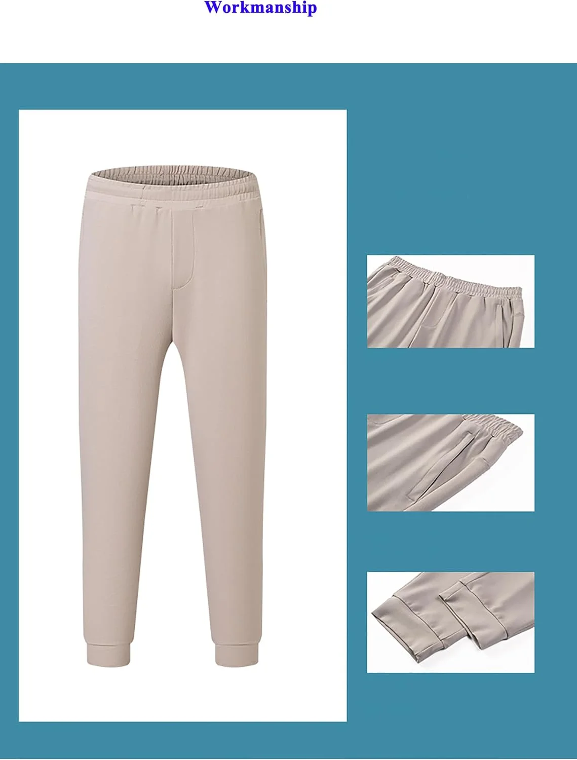 شلوار جاگر ژاکارد پریمیوم Zingther با جیب زیپ‌دار، شلوار ورزشی تنفسی باریک برای مردان و زنان