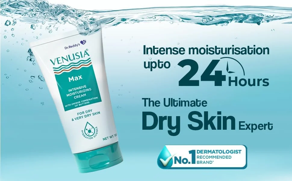 کرم مرطوب کننده ونوسیا مکس دکتر ردیس ۱۵۰ گرم کرم مرطوب کننده ونوسیا مکس دکتر ردیس ۱۵۰ گرم