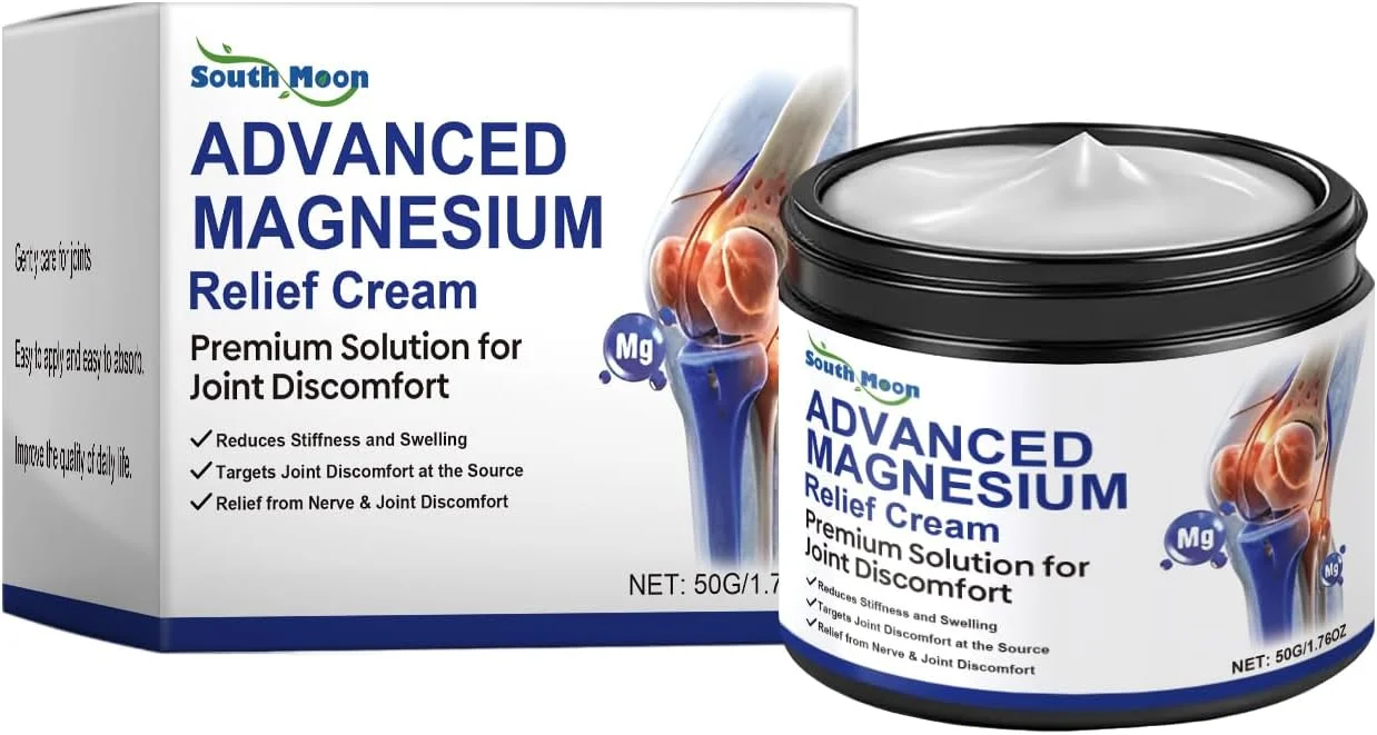 کرم مرطوب کننده تسکین دهنده مفاصل 丨 کرم ماساژ با گلیسیرین و برگ نعناع فلفلی 丨 مرطوب کننده پوست، آرامش بخش مفاصل، بازیابی تسکین دهنده 丨 50 گرم