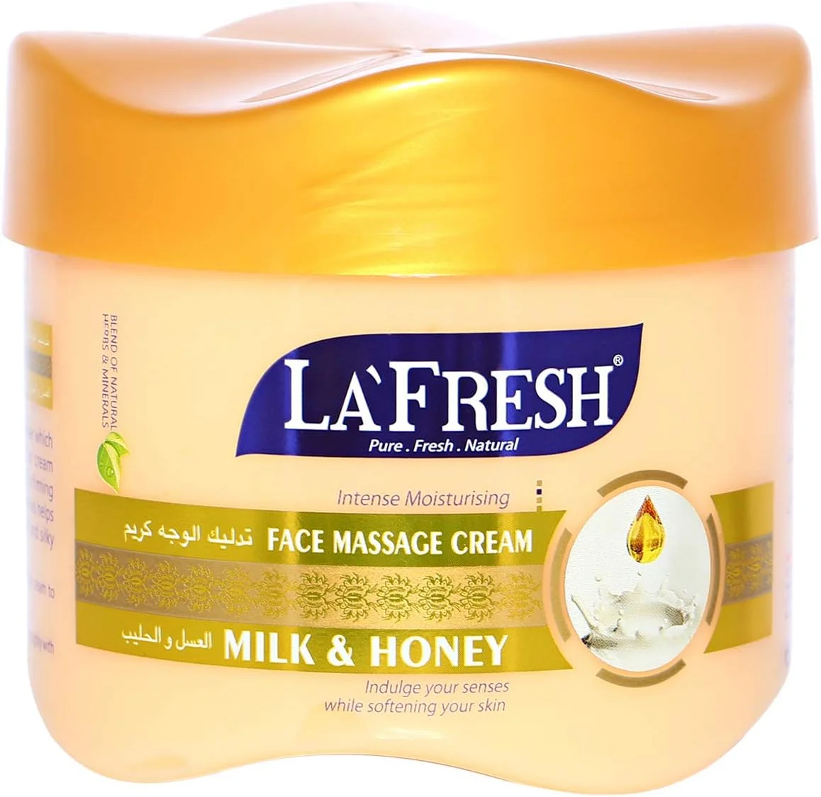 کرم مرطوب کننده شیر و عسل La Fresh، 610 گرم
