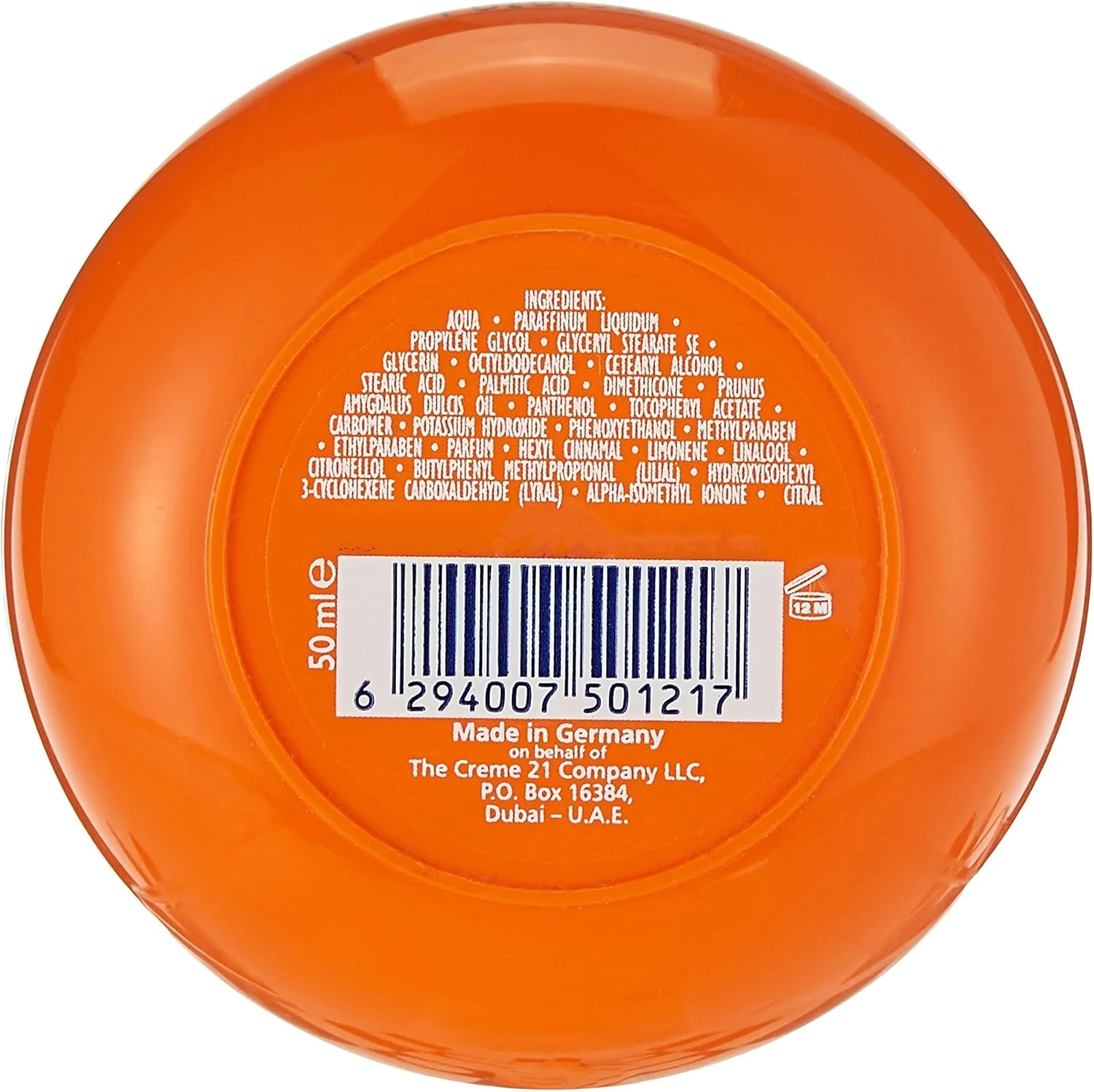 کرم مرطوب کننده نرم کننده Creme 21 | برای پوست های خشک | حاوی پرو ویتامین B5، روغن بادام و ویتامین E | فرمول مغذی عمیق | برای پوستی نرم و سالم | 50 میلی لیتر کرم مرطوب کننده نرم کننده Creme 21 | برای پوست های خشک | حاوی پرو ویتامین B5، روغن بادام و ویتامین E | فرمول مغذی عمیق | برای پوستی نرم و سالم | 50 میلی لیتر