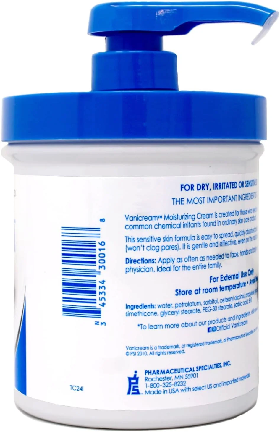 کرم پوست وانی کرم با پمپ ۴۷۳ میلی لیتر کرم پوست وانی کرم با پمپ ۴۷۳ میلی لیتر