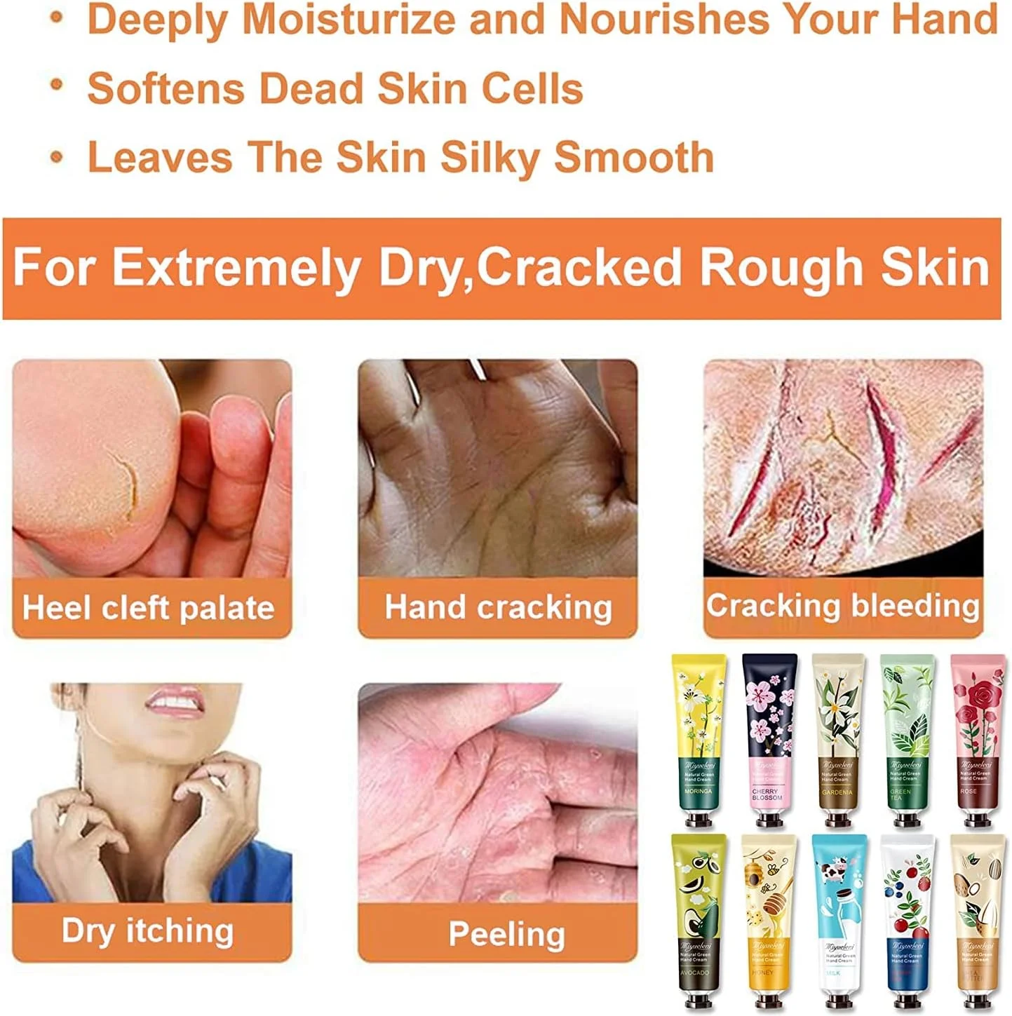 کرم دست 5 عددی برای دست های ترک خورده، لوسیون دست با رایحه گیاهی طبیعی، کرم دست کوچک برای دست های خشک ناشی از کار، مجموعه کرم دست مرطوب کننده سایز مسافرتی با مواد گیاهی طبیعی برای زنان - 30 میلی لیتر (میوه ای) کرم دست 5 عددی برای دست های ترک خورده، لوسیون دست با رایحه گیاهی طبیعی، کرم دست کوچک برای دست های خشک ناشی از کار، مجموعه کرم دست مرطوب کننده سایز مسافرتی با مواد گیاهی طبیعی برای زنان - 30 میلی لیتر (میوه ای)