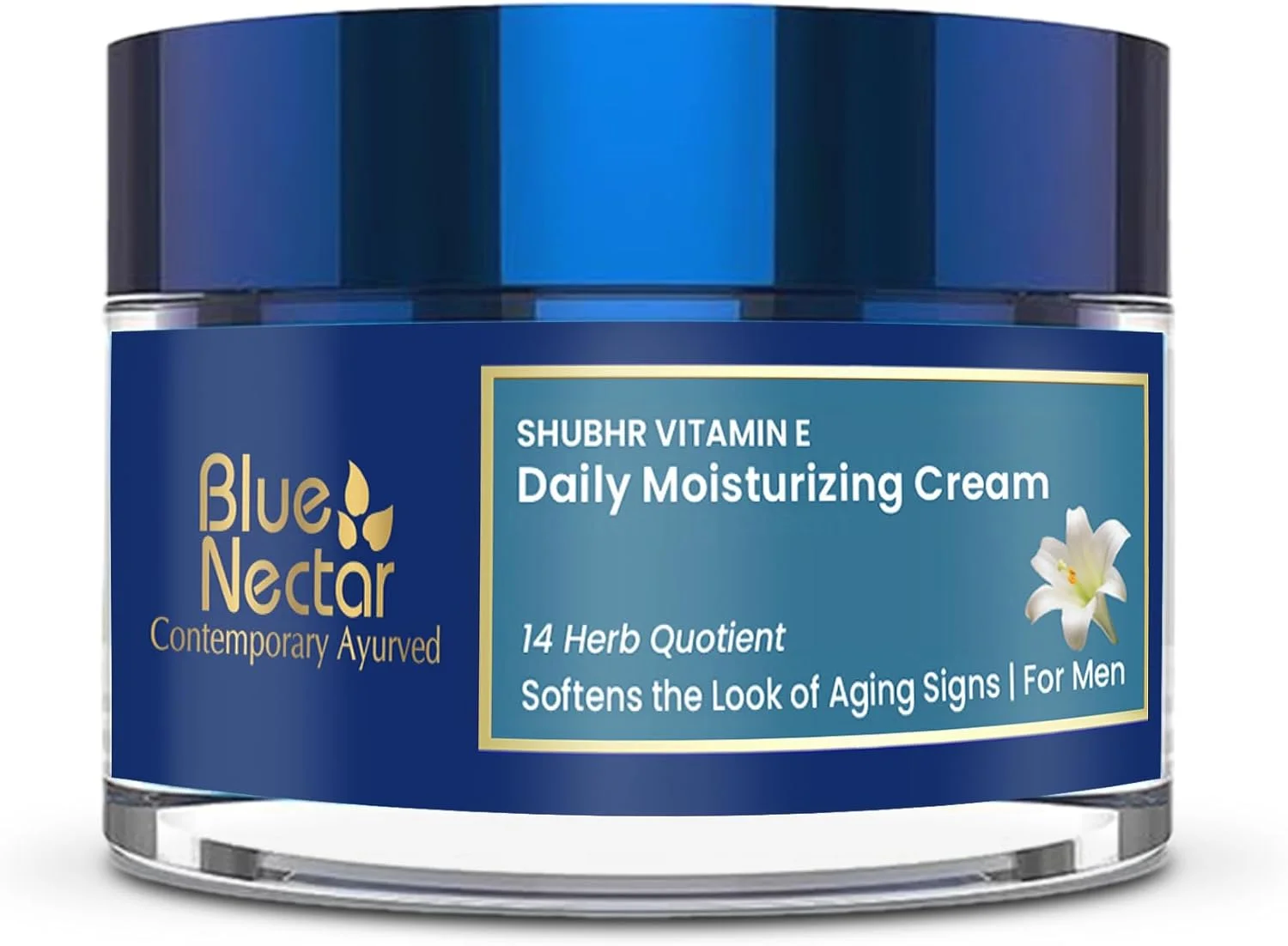 کرم صورت مردانه بلو نکتار، کرم مرطوب کننده روزانه ضد پیری برای مردان با درخشش صورت برای پوست چرب و پوست معمولی 50 گرم کرم صورت مردانه بلو نکتار، کرم مرطوب کننده روزانه ضد پیری برای مردان با درخشش صورت برای پوست چرب و پوست معمولی 50 گرم