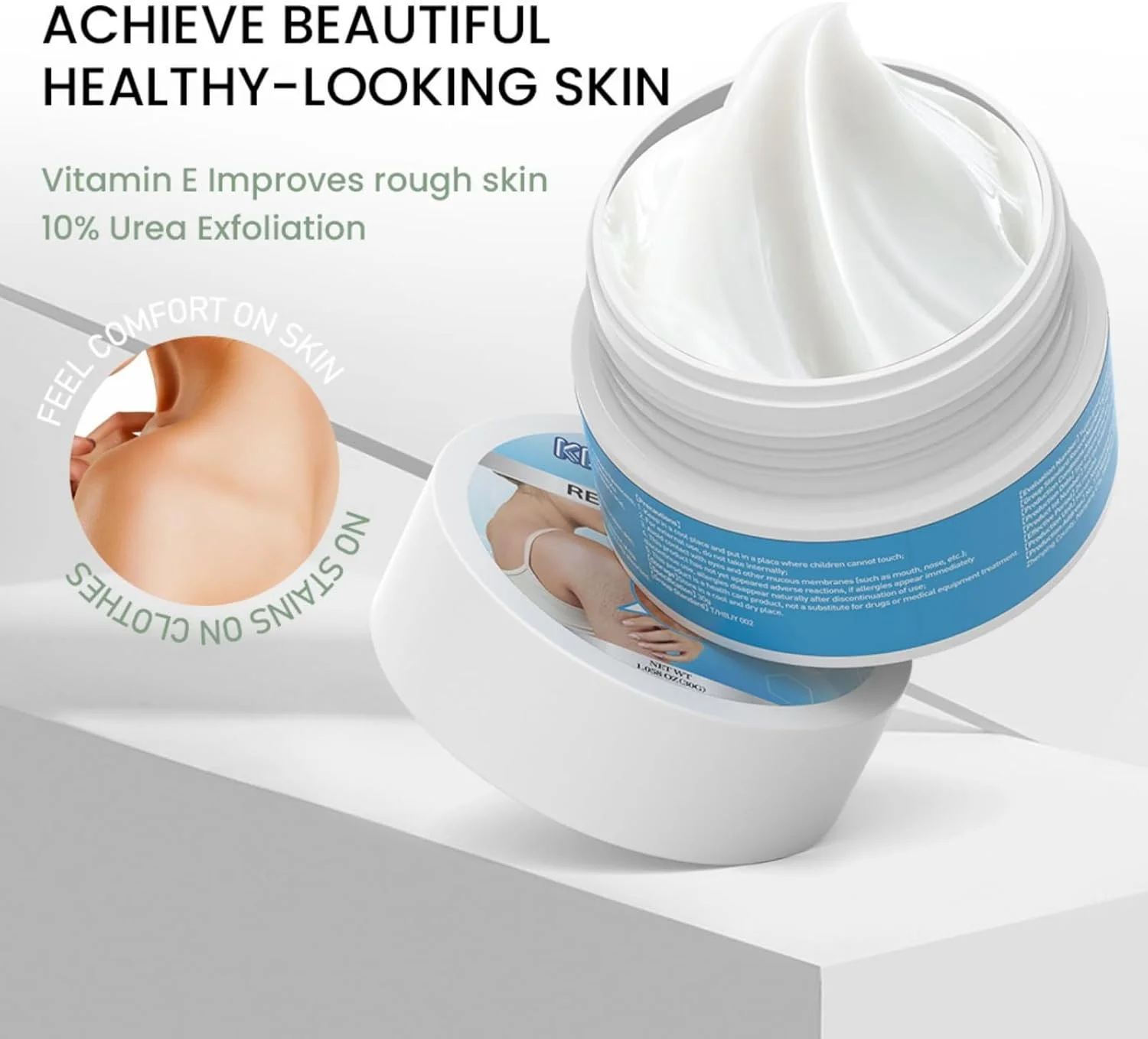 کرم ترمیم کننده کراتوز پیلاریس 30 گرمی - درمان لایه برداری و مرطوب کننده برای پوست صاف و نرم، هدف قرار دادن پوست ناهموار و سفت کردن بافت، راه حل موثر برای پوست زبر و پوست مرغی