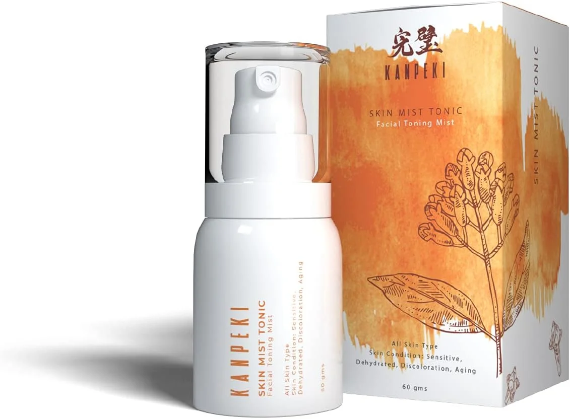 تونر و اسپری مرطوب کننده پوست کانپکی | اسپری صورت | کاهش حساسیت و تغییر رنگ، آبرسانی، مقابله با علائم پیری | حاوی آلوئه ورا، عسل و مسوا فررا | محصول مراقبت از پوست ژاپنی | مناسب برای انواع پوست | 60 گرم